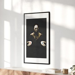 Morpheus In The Matrix Red Pill Blue Pill Movies 1990s Wall Art Poster Print