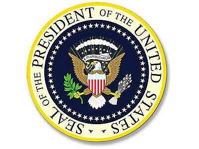 JR Studio 4×4 inch Round Presidential Seal Sticker -Logo potus President dc…