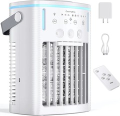 Portable Air Conditioners, New 4-in-1 Ultra-Quiet Portable AC Unit, 1000ML Water