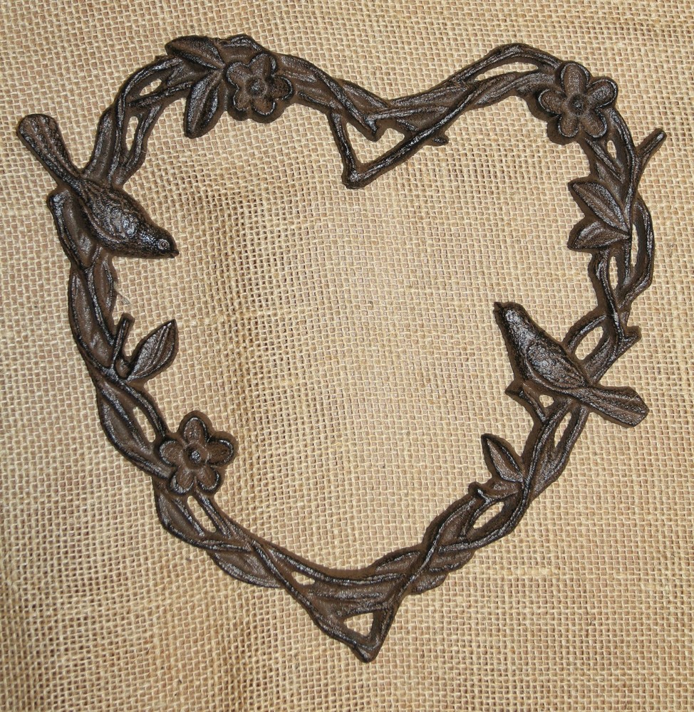 1-HEART SHAPE LARGE WALL PLAQUE,All Occasion Gifts,Wall Hanging,Country Decor