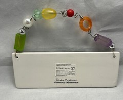 Sandra Magsamen 7″ Green Purple Bauble In Trying Times Don’t Quit Trying 2005