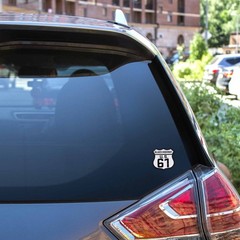 Blues Highway 61 Sticker – New Orleans Southern Decals for Laptop & Water Bottle