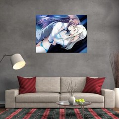 V6153 Yuri Girls Love Kiss Hot Sexy Anime Art Decor WALL POSTER PRINT