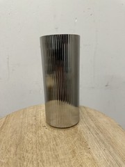 Georg Jensen Bernadotte Stainless Steel Vase Medium