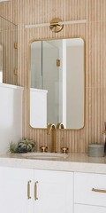 Kohler Essential22″ x 34″ rectangular framed mirrorK-26052-BGL