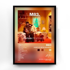 M83 ‘Hurry Up, We’re Dreaming Poster No Frame, Music Poster