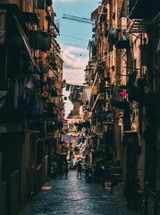 Alley in Naples Italy Italian City Europe POSTER PICTURE Photo PRINT