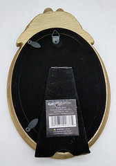 Antiqued Gold Ornate Bird Photo Picture Frame Oval Resin Victorian Romantic