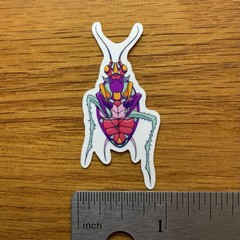RETIRED Small Cockroach Vinyl Sticker •Laptop/Water Bottle• TheShelbyShaperShop