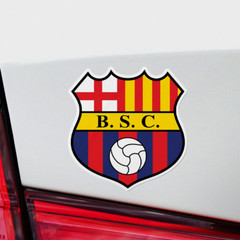 (4 Pack) Barcelona Sporting Club ECUADOR Vinyl Sticker Decal Soccer Guayaquil