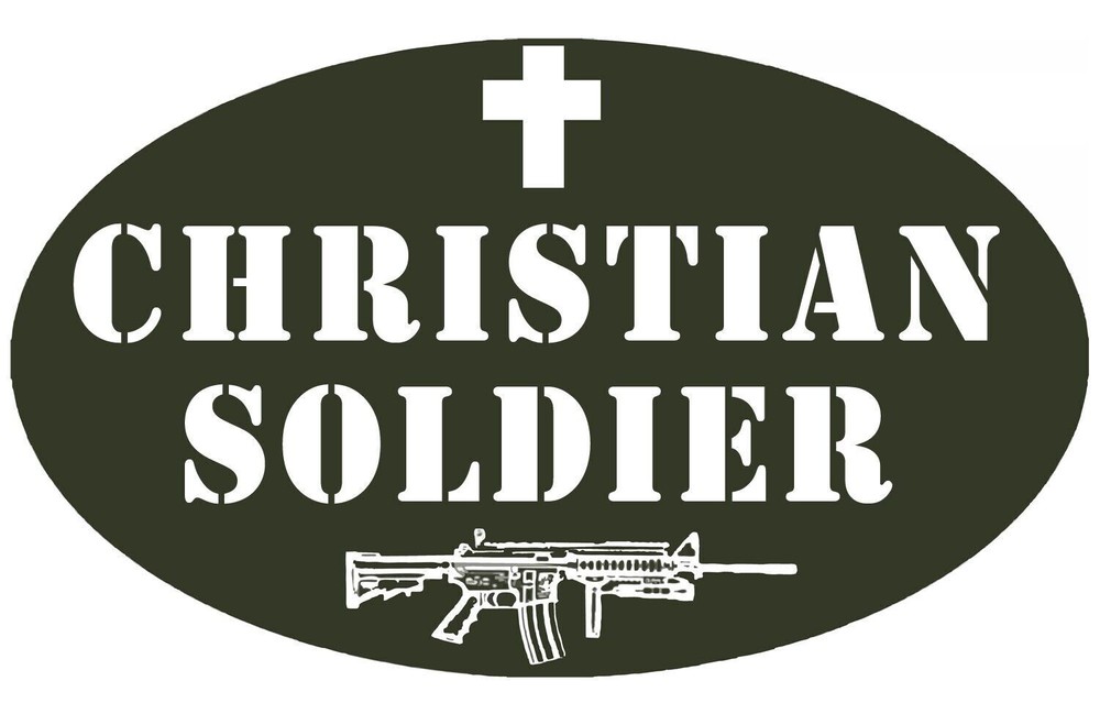 Christian Soldier Stickers