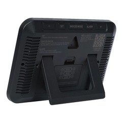 4.90″ Digital Table and Wall Clock with 12-Hour Display and Alarm