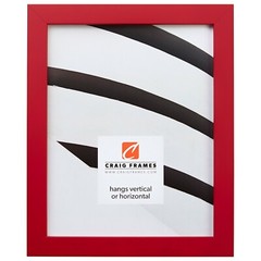 Craig Frames Confetti Primary, .875″ Wide Modern Picture Frame, Various Colors