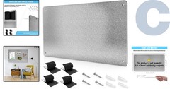 Multi-Use Metal Magnetic Board – 17.7″ x 11.8″ for Creative Organization