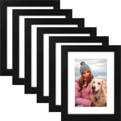 Set of 6 Gallery Wall Picture Frames Family Photo Collage 6×8 9×12 11×14 16×20