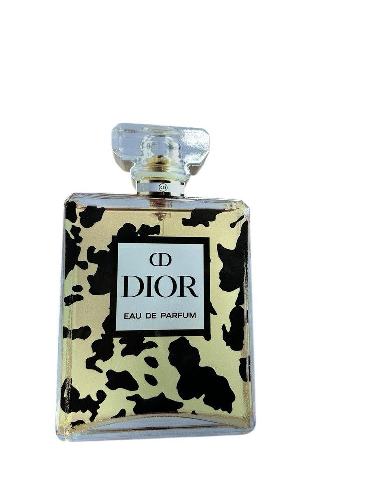 Designer Inspired CD Eau de Parfum Perfume Bottle Wood Table Top Decor FreeShip