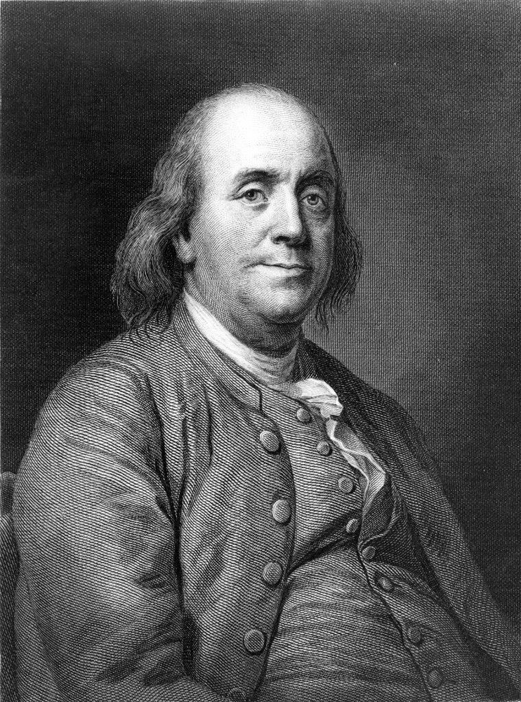 BENJAMIN FRANKLIN FOUNDING FATHER GLOSSY POSTER PICTURE PHOTO PRINT BANNER 8872