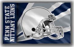 Penn Football Team Memorable Flag 90x150cm 3x5ft Lions Helmet Good Banner