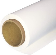 Seamless Photography Background Paper Roll, White Photo Paper Backdrop 53»x16 ‘