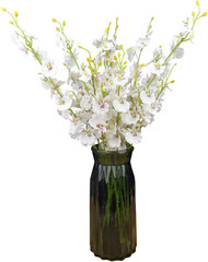 Silk Flowers in Bulk Wholesale Artificial Orchids, 10 Pcs (Each 20”), for Weddin