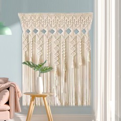 Large Macrame Wall Hanging Hand Woven Tapestry Bohemian Boho Chic Art Home Decor