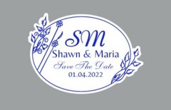 Customized Wedding Save the Date Magnets