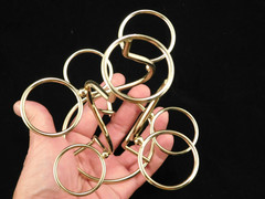 SEVEN! Sphere Display Stand Metal Medium Size Gold Color