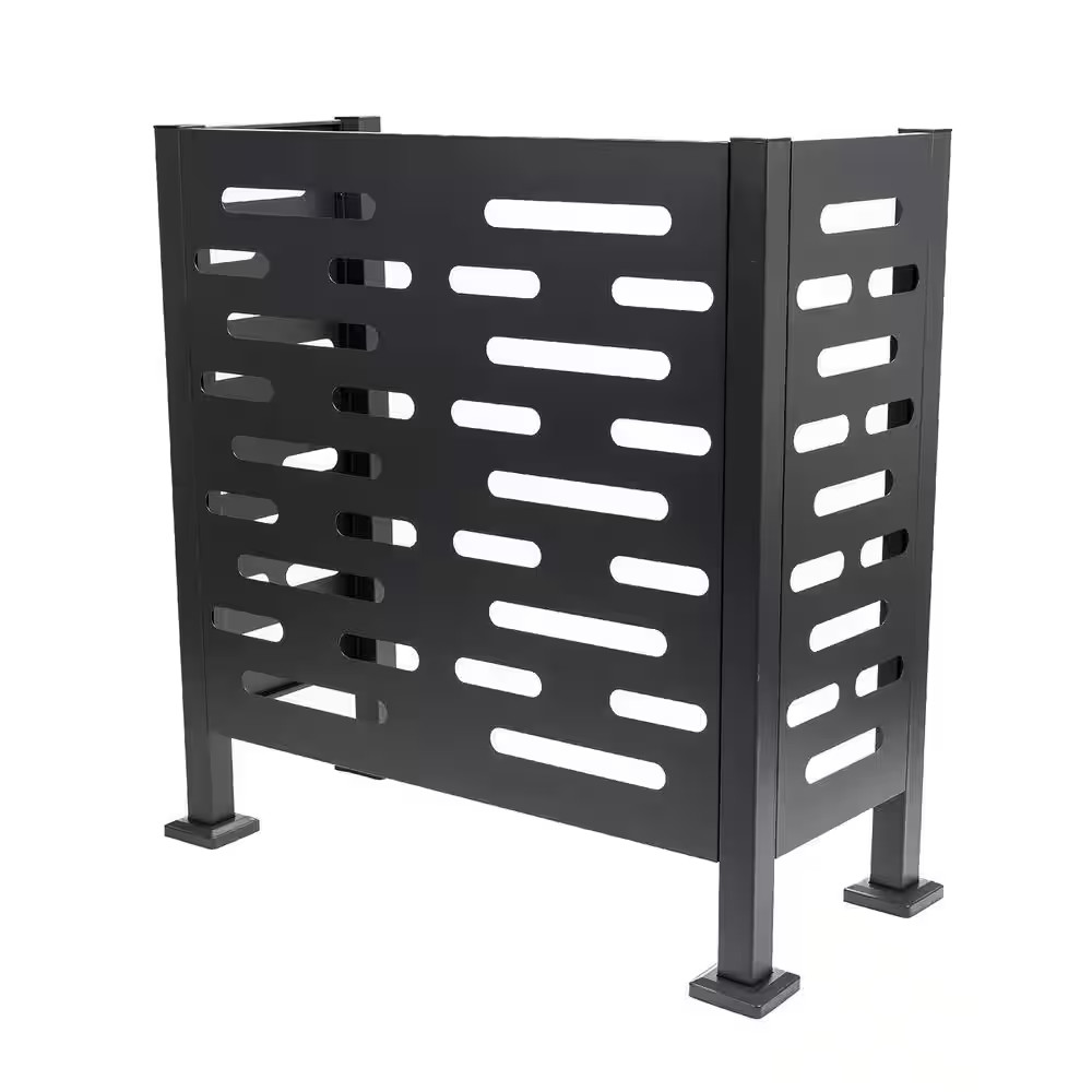 Premium Powder-Coated Galvanized Steel Air Conditioner Planter Screen Large 48 I
