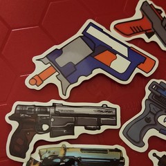 Guns Vinyl Sticker / Decal Lot for Adults Teens Kids Gun Slaps