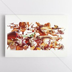 Hanaa-Barbera & Their Heroes Alex Ross Poster Canvas Comic Book Art Print