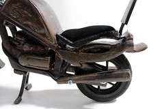 Harley Davidson Inspired Motorbike Miniature Handicraft Art Decor NEW