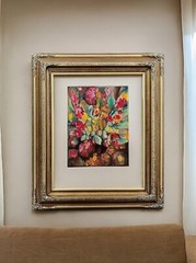 12 x 18 In Stock – Ready to Ship, Traditional compo ornate wood frame, gold