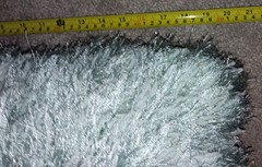 SAFAVIEH Decorative Pillow Throw plush Metallic Silver Light Blue Mint fluffy