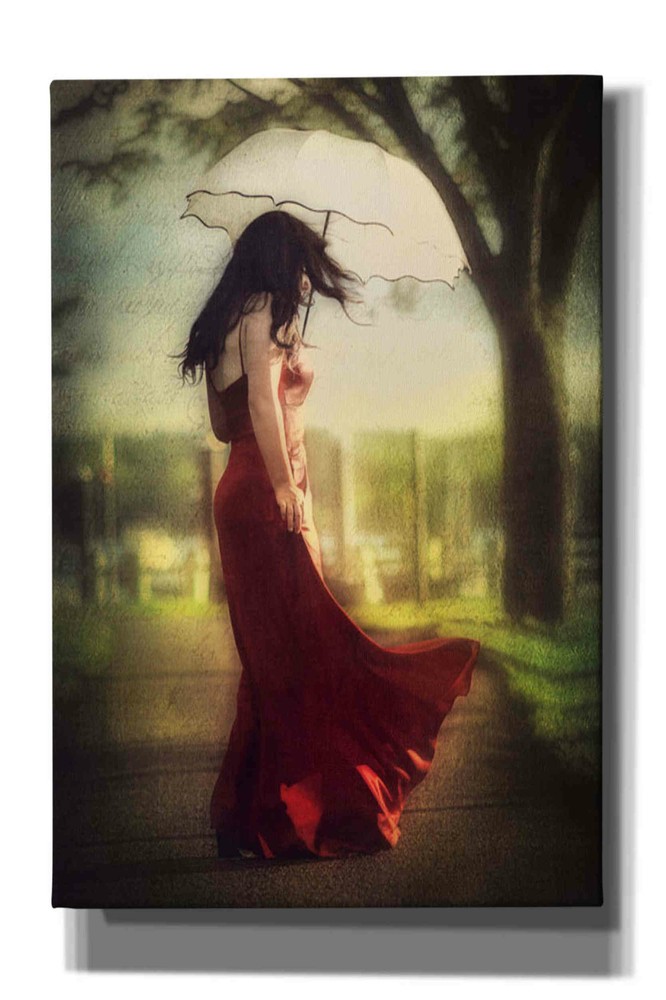 Epic Graffiti ‘Windy Day’ by Alissa Rosenberg, Giclee Canvas Wall Art
