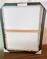 16 x 20 Picture in Black Floating Frame of Costal Lighthouse