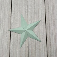 New!! Amish Barn Star Heavy Gauge Rust Resistant Steel – Matte Finish