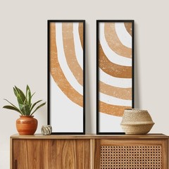 12×36 Picture Frame 2-Pk, Black Poster Frame For Vertical Or Horizontal Display