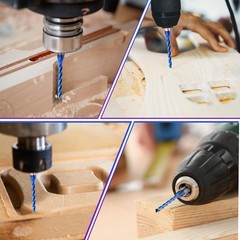 1/8 inch Extra Long CNC Router Bits 1/4 inch Shank 1/8» Cutting Dia Spiral U…