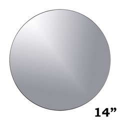 24 pcs 14″ Round MIRRORS Wedding Party Reception Wholesale CENTERPIECES Supplies