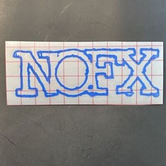 NOFX Car Decal Vinyl Band Logo Glossy Bumper Sticker Punk Rock Bad Religion