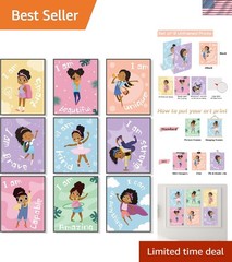 Transform Your Space: 9 Motivational Black Girl Art Prints for Kids’ Rooms