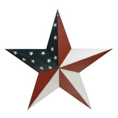 Metal Barn Star Wall Decor Rustic Farmhouse Outdoor 3D Large Multiple Sizes