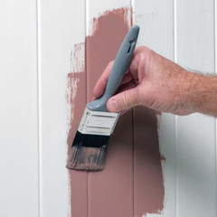 1/4 In. D X 7-1/4 In. W X 36 In. L Glue-On Tongue and Groove White PVC Wainscoti