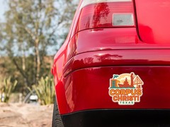 Corpus Christi Texas Sticker Decal Vinyl Die-Cut City Skyline Landmark Design