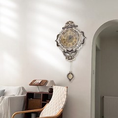 Wall Clock, Retro Decorative Wall Clock, Wall Clock for Living Room Office