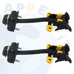 Rear Door Check Stopper Hinge Driver & Passenger Side Compatible with RAM 2 Pcs