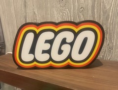 LEGO LED Light Sign – USB Powered Dimmable Desk Lamp Decor 10 X 6