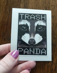 3″ Raccoon Trash Panda Decal Vinyl Sticker Wildlife Coon Cute Garbage Cat Animal