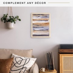 Canvas Float Frames Natural Woodgrain Vertical Horizontal Wall Hanging 12×16 NEW