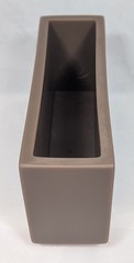 Martha Sturdy Modern Rectangular Resin Vase Planter Vancouver Canada